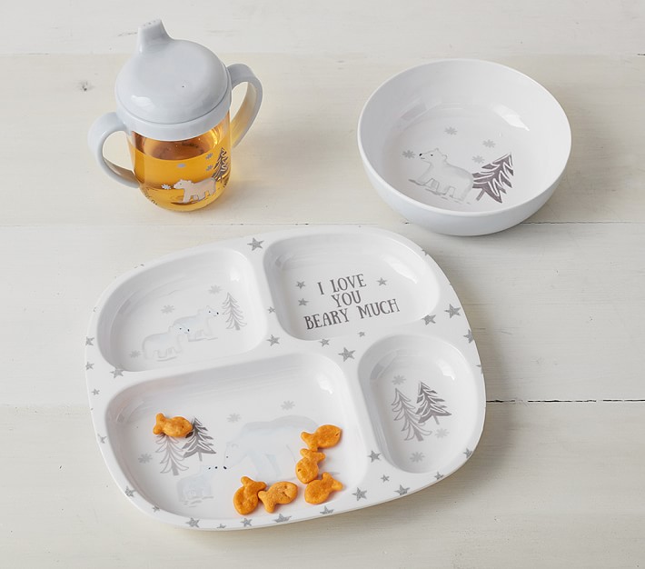 Polar Bear Baby Feeding Set