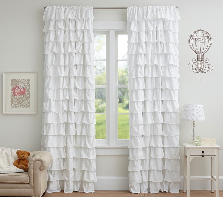 Ruffle Blackout Curtain