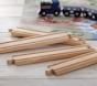 Wooden Straight Track Set