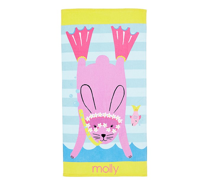 Beach Bunny Mini Beach Towel