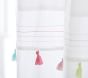 Pink Tassel Shower Curtain