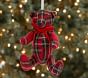 Plaid Bear Ornaments