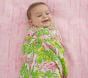 Lilly Pulitzer Flamingo Organic Muslin Swaddle Set