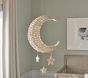 Rattan Moon And Stars Mobile