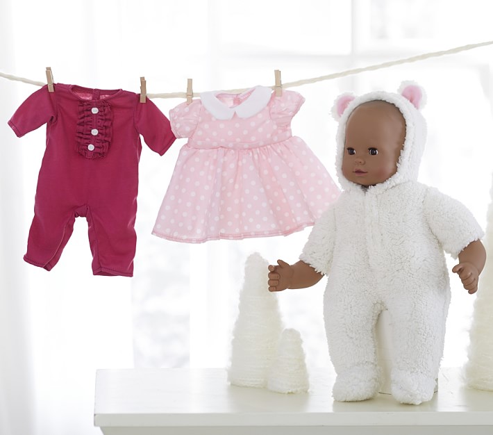 Baby Doll Wardrobe Set | Pottery Barn Kids