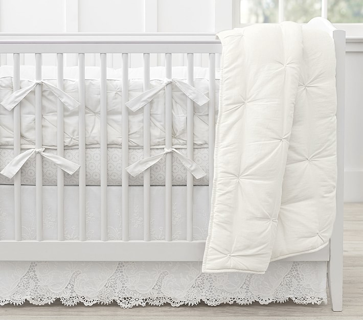 Audrey Crochet Baby Bedding Sets