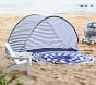 Navy/White Stripe Family Pop-Up Tent