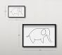 Elephant Outline Wall Art