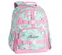 Mackenzie Aqua Bouquets Backpacks