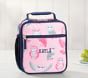 Mackenzie Navy Pink Owls Lunch Boxes