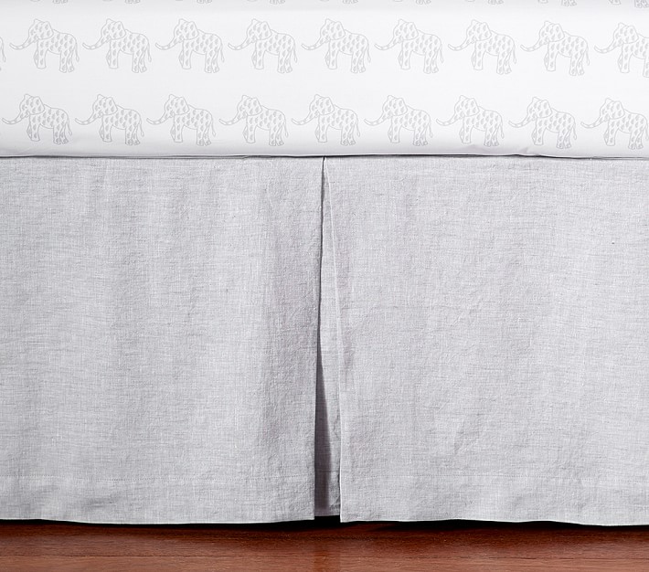 Pottery barn kids crib skirt on sale