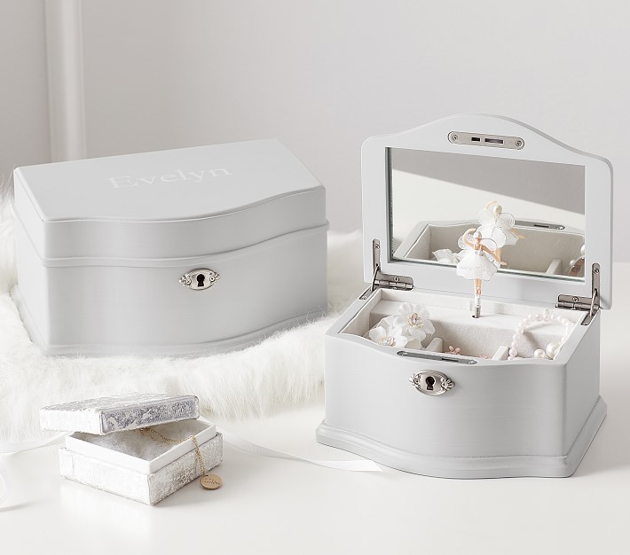 Gray Abigail Jewelry Box Collection