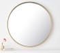 Metal Round Mirror (30&quot;)