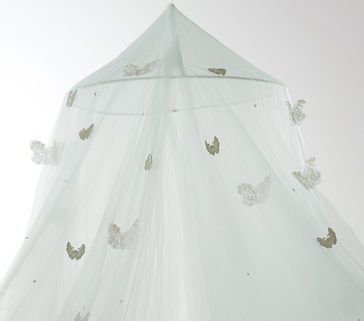 Monique Lhuillier Seafoam Butterfly Canopy