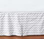 Harper Chevron Crib Skirt