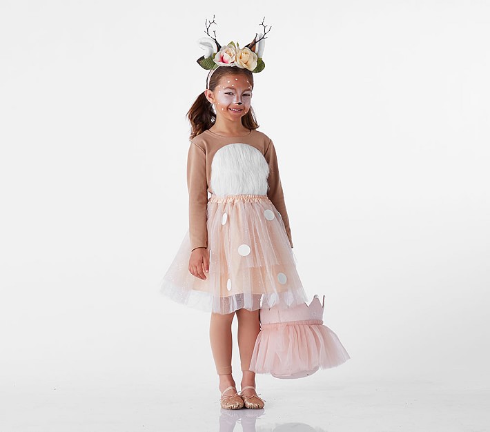 Kids Woodland Deer Tutu Halloween Costume