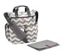 Gray Chevron Skip Hop Duo Diaper Bag