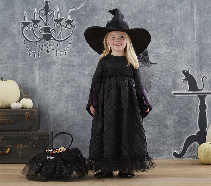 Toddler Black Witch Halloween Costume