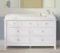 Ava Regency Caned 7-Drawer Dresser &amp; Topper Set (56w x 19d&quot;)