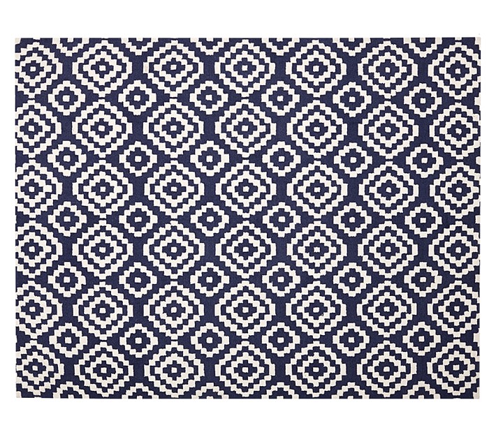 Beckett Rug - Navy