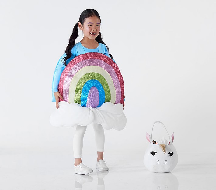 Kids Rainbow Emoji Halloween Costume