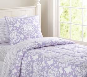 Pottery Barn Baby branson 2024 toddler quilt lavender