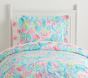 Lilly Pulitzer Mermaid Cove Organic Duvet Cover &amp; Shams