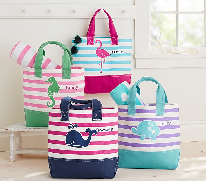 Preppy Stripe Tote