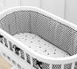 The Emily &#38; Meritt Black &#38; White Bassinet Bedding