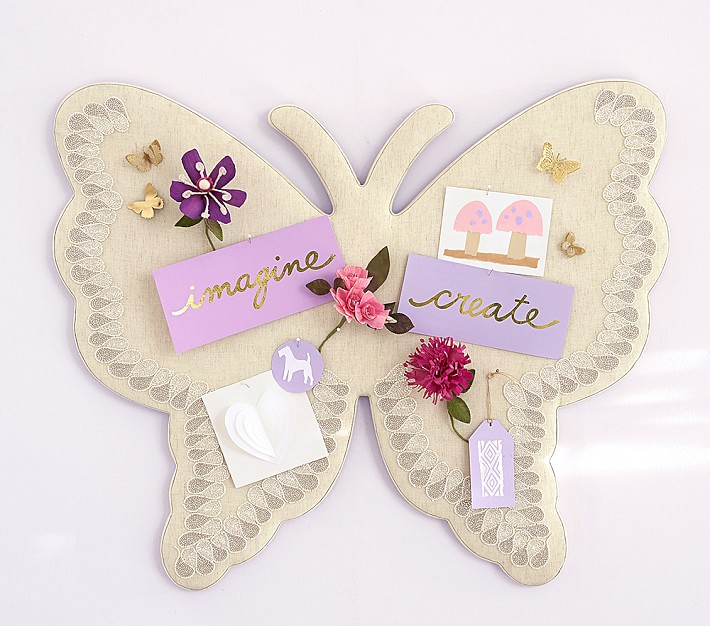 Butterfly Shaped Pinboard