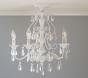 Clear Alyssa Flush Mount Chandelier