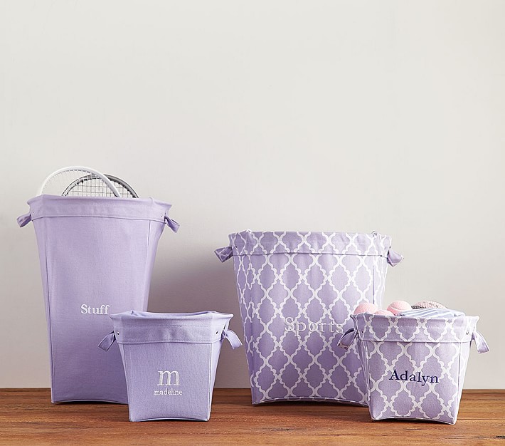 Lavender Canvas Storage