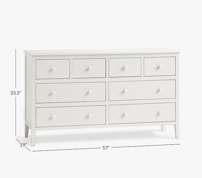 Emerson Extra Wide Dresser 57 Pottery Barn Kids