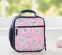 Mackenzie Pink Dotty Foil Heart Lunch Box