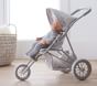 Mini Doll Jogging Stroller