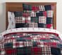 Classic Christmas Madras Quilt &amp; Shams