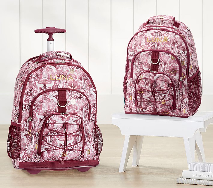 Harry Potter&#8482; Gear-Up Magical Damask Backpack, Burgundy