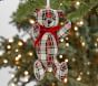 Plaid Bear Ornaments