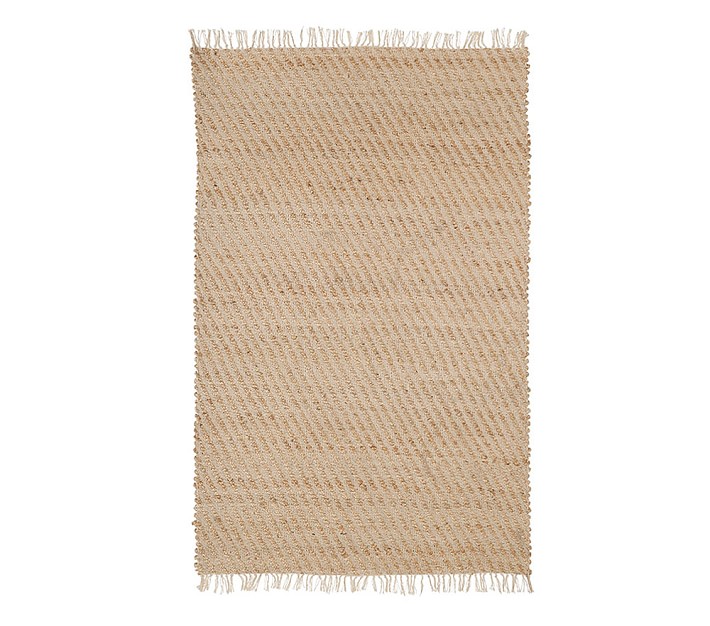 Sisal Chenille Jute Rug- Natural