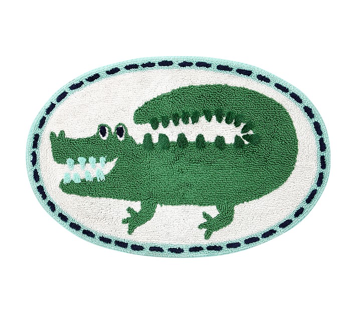 Alligator Bath Mat