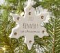 Baby's First Personalized Shaped Ceramic Ornaments