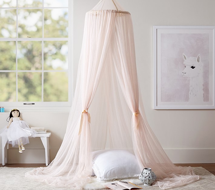 Glitter Tulle Canopy