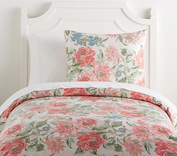 TENCEL&#8482; Garden Rose Duvet Cover & Shams