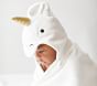 west elm x pbk Unicorn Bath Baby Hooded Towel