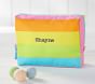 Fairfax Pink Rainbow Stripe Toiletry Bag