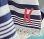 Indigo Stripe Tassel Family Kid Beach Towel