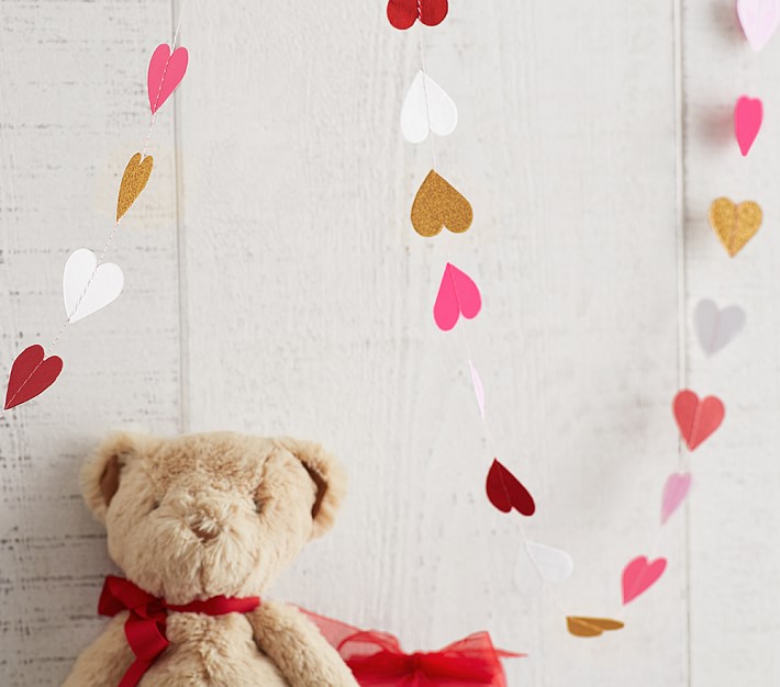 Paper Heart Garland