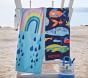 Rainbow Kid Beach Towel