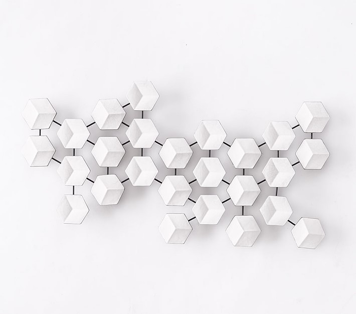 west elm x pbk Geometric Ceramic Tile Art