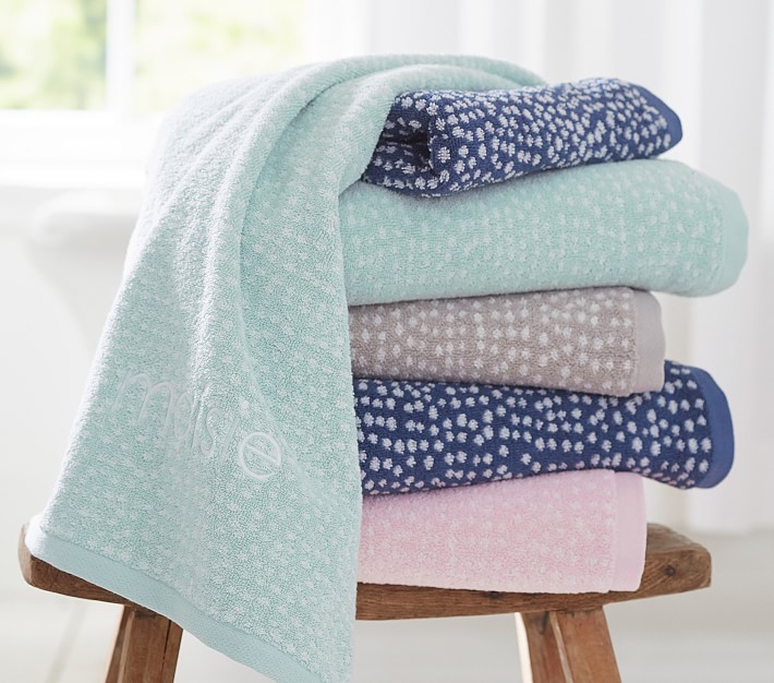 Organic Eco Chic Dotty Bath Collection